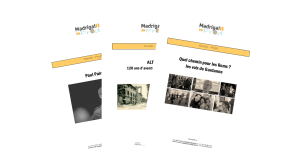 Projets de documentaires